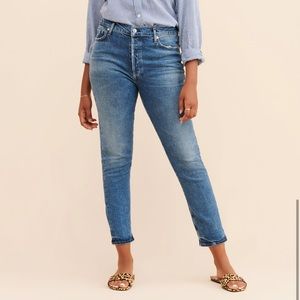 Citizens of Humanity Olivia High-Risk Slim Ankle Jean